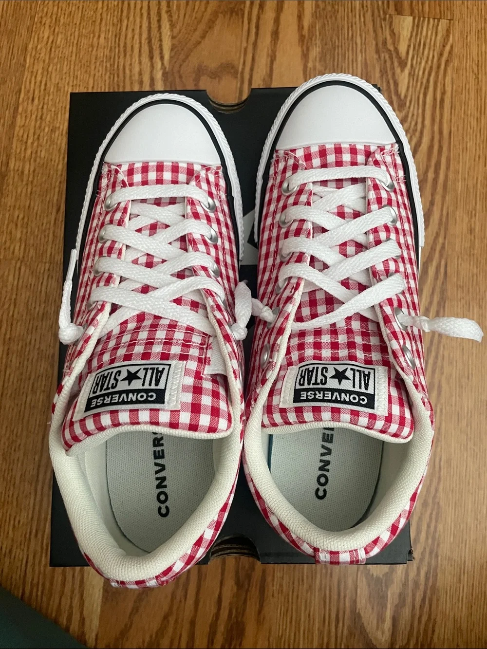 Gingham Converse